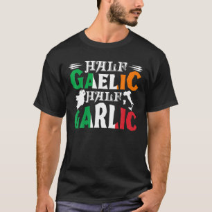 Camiseta Meia Rua Irlandesa De Meia Gaélica De Alho.