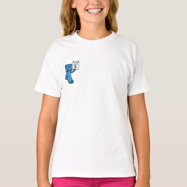 Camiseta Meia Triste Procurando seu Par Kids (Frente)
