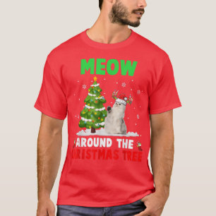 Camiseta Meia-Vos Em Torre Papais noeis De Árvore De Natal