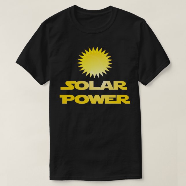 Camiseta Meias de energia solar (Frente do Design)