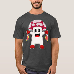 Camiseta Meias de Natal de Cogumelo