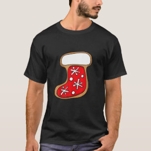 Camiseta Meias De Pão-Genga Cookies Engraçados Fazendo Nata