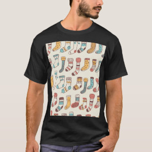 Camiseta Meias De Portão Bonitas: Simplicidade Escandinava.