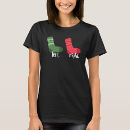 Camiseta Meias Diferentes à Esquerda Direita Custa