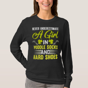 Camiseta Meias E Calçados Duros De Poodle Da Irlanda