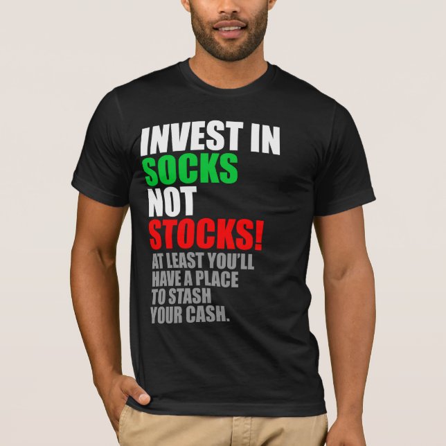 Camiseta Meias, não estoques… (Frente)