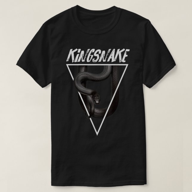 Camiseta Meican Black Kingsnake Snake Owner  (Frente do Design)