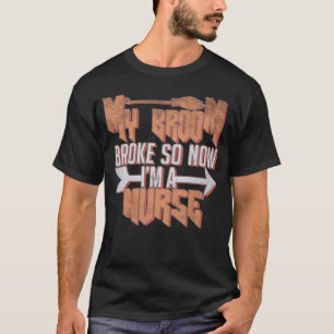 Camiseta Mein Besen ist kaputt tão nein ich caixa eine Kran