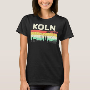 Camiseta Mein Köln Skyline Alemanha Home City Souvenir