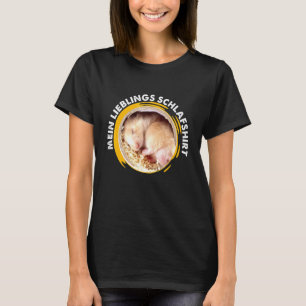 Camiseta Mein Lieblingblings Dorme Bebê Hamster Anões