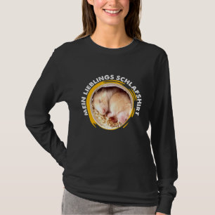 Camiseta Mein Lieblingblings Dorme Bebê Hamster Anões
