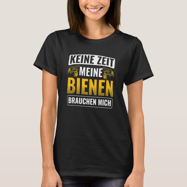 Camiseta Meine Biene Bauch Mich Beekeeper (Frente)