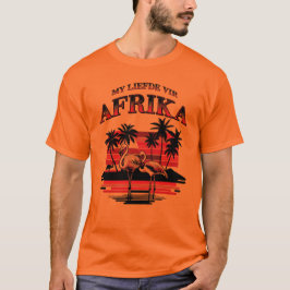 Camiseta Meine Liebe Liefde zu Afrika (Afrikaans)