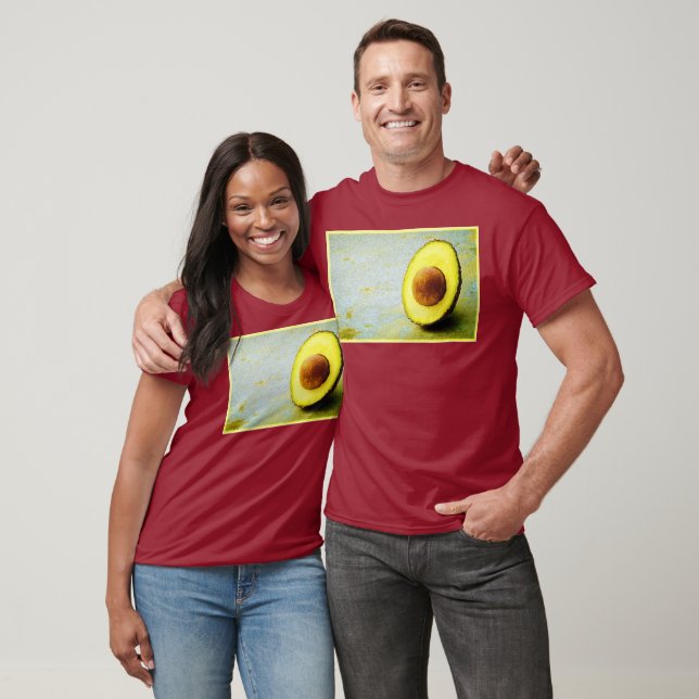 Camiseta "Meio Abacate" Foto Fofa. Compre Agora (Unissex)