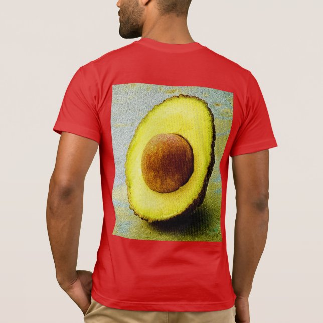 Camiseta "Meio Abacate" Foto Fofa. Compre Agora (Verso)