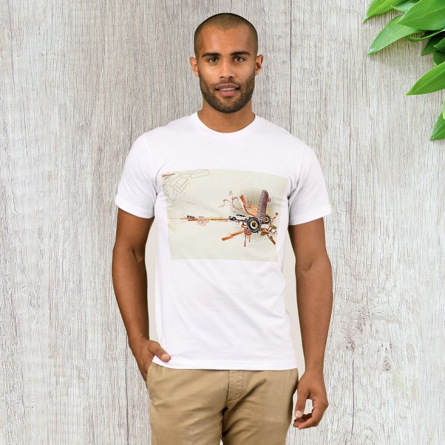 Camiseta Meio Ambiente Urbano Mens T-Shirt (Criador carregado)