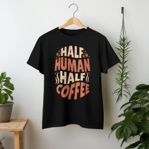 Camiseta Meio Café Humano