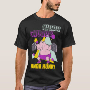 Camiseta Meio Chunky Tipo Horrível, Bodybuildin