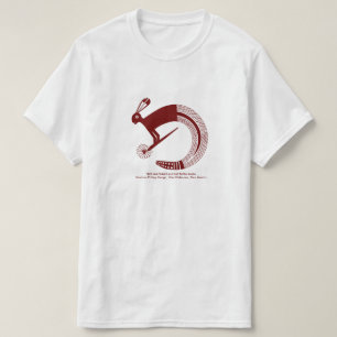Camiseta Meio coelho de Jack e meio cobra do chocalho