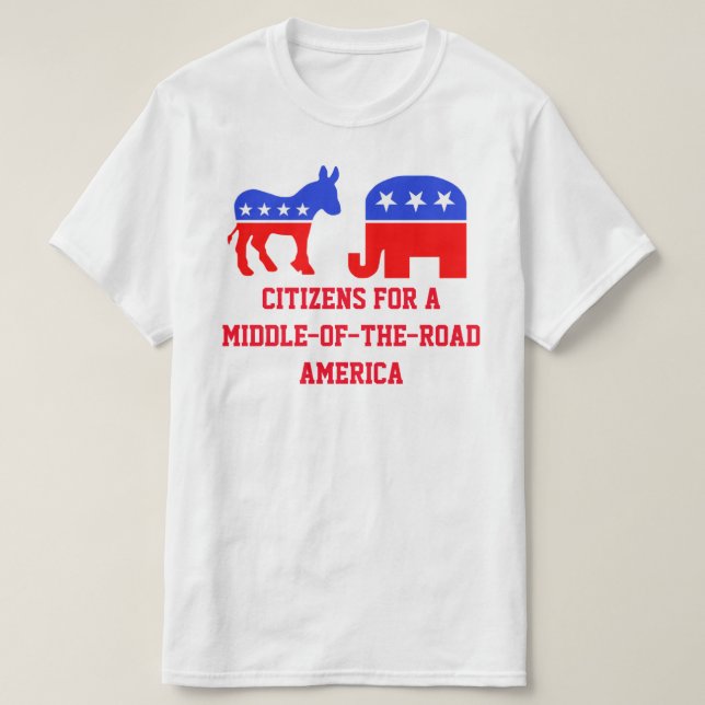 Camiseta Meio da estrada (Frente do Design)