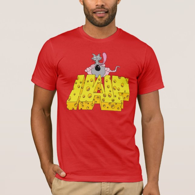 Camiseta MEIO de queijo (Frente)
