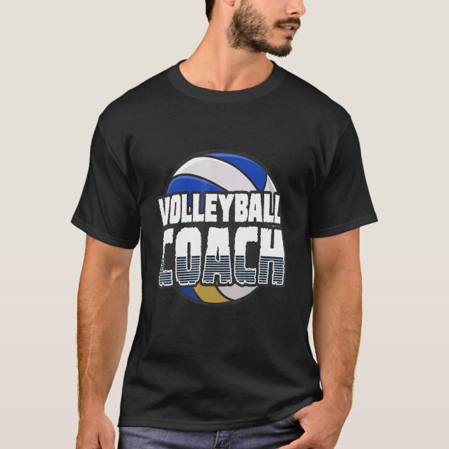 Camiseta Meio de Voleibol de Praia de Voleibol Interior (Frente)