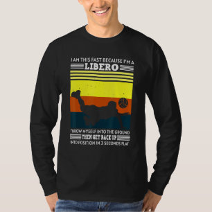 Camiseta Meio de Voleibol de Praia de Voleibol Interior