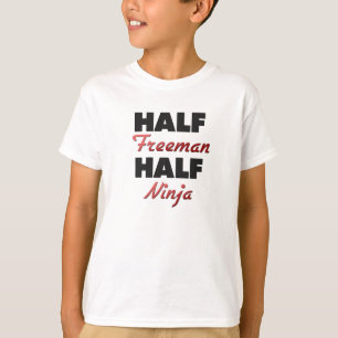Camiseta Meio Freeman meio Ninja