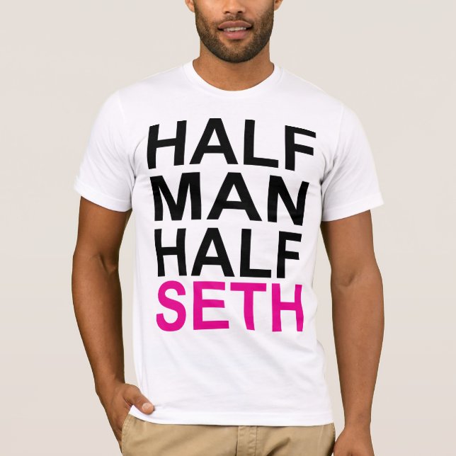 Camiseta Meio homem, meio Seth - personalizado (Frente)