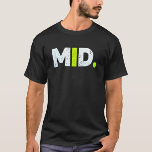 Camiseta MEIO. Ironia Engraçada Gíria de Internet Meme Sarc