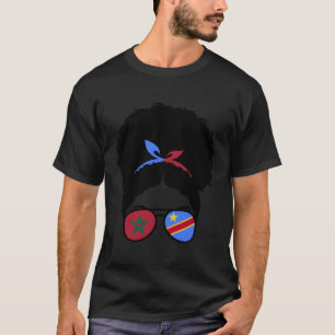 Camiseta Meio Marroquino Meio Congolês Afro Marrocos E Dr C