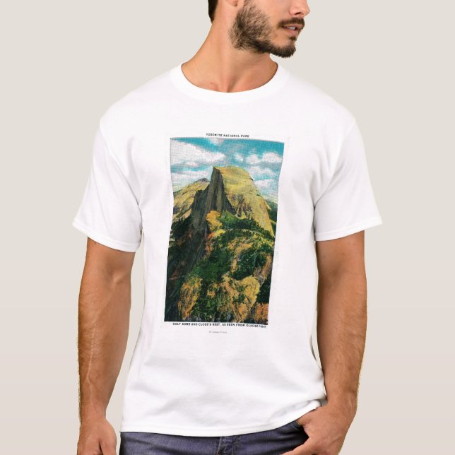 Camiseta Meio resto da abóbada e da nuvem do ponto da (Frente)