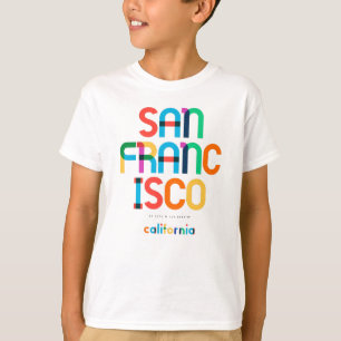 Camiseta Meio século da Califórnia em São Francisco, Pop