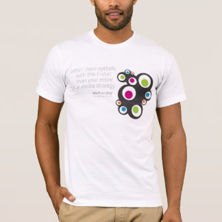 Camiseta Meios sociais: Globos oculares de Getting
