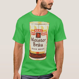 Camiseta Meister Brau Beer Retro Defunct Breweriana