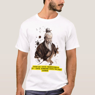 Camiseta Meister Wu T-Shirt | Chinesische Tuschezeichnung