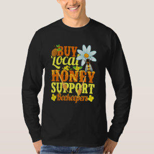Camiseta Mel Apiarista Apiarista de Apicultor de Suporte Lo
