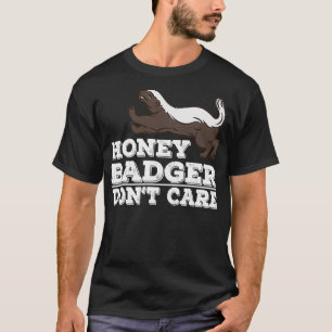 Camiseta Mel badger donx27t trata de presentes engraçados d