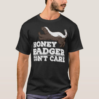 Camiseta Mel badger donx27t trata de presentes engraçados d