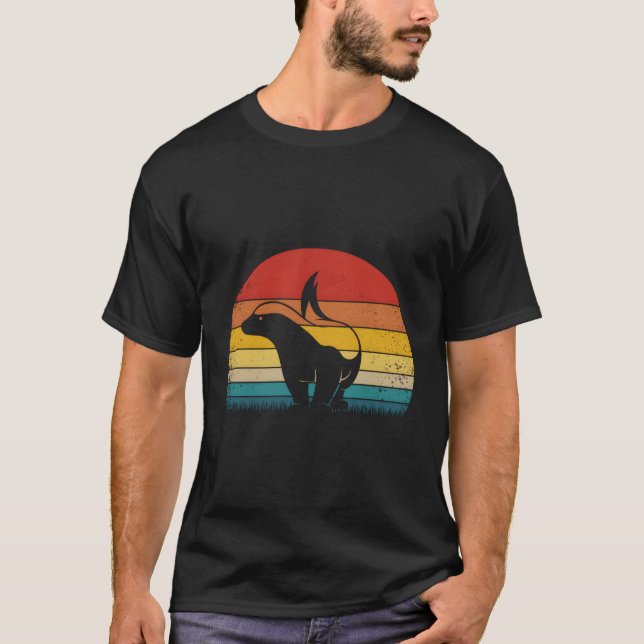 Camiseta Mel Badger Retro (Frente)