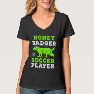 Camiseta Mel Badger & Soccer Player não se importa com Gi e