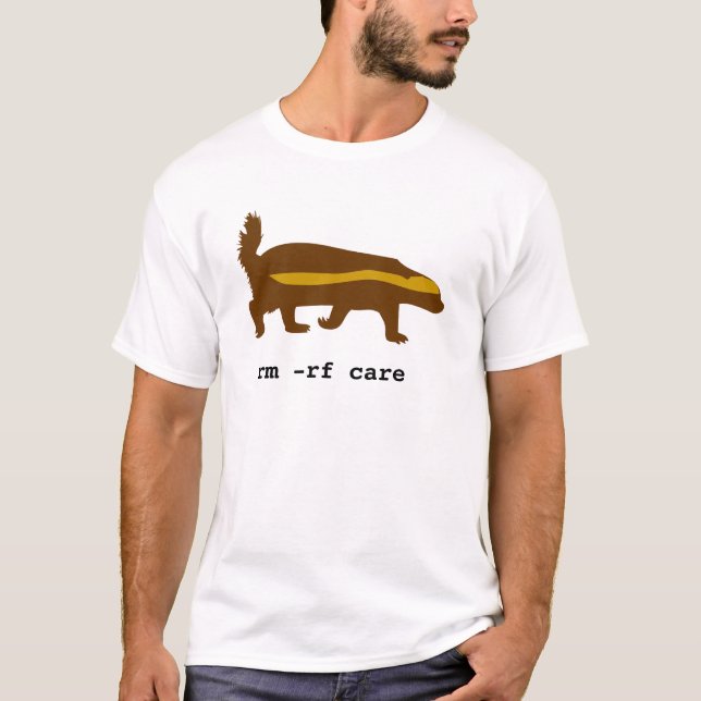 Camiseta Mel Badger UNIX (Frente)