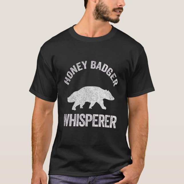 Camiseta Mel Badger Whisperer Honey Badger Cote (Frente)