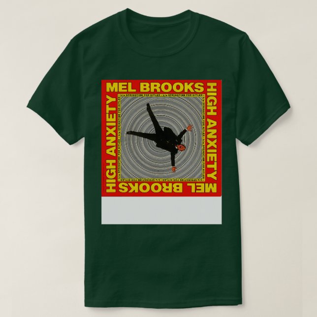 Camiseta Mel Brooks Alta Ansiedade (Frente do Design)