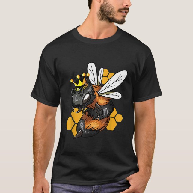 Camiseta Mel de Abelha com apicultor (Frente)