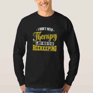 Camiseta Mel de Abelhas Não Precisa Terapia Só Apicultura