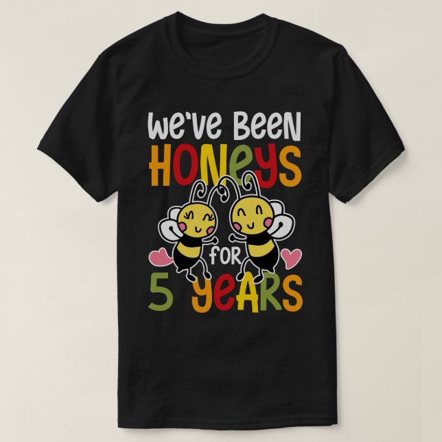 Camiseta Mel durante 5 anos (Frente do Design)