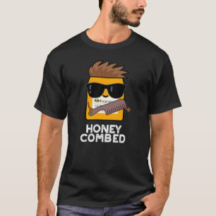 Camiseta Mel Encantado Engraçado Mel Pun Escuro BG