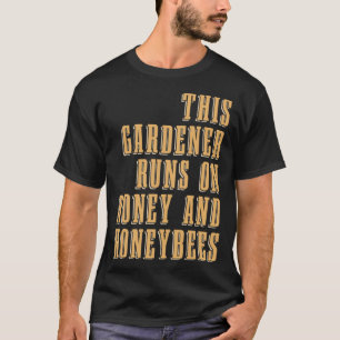 Camiseta Mel Flores de Mel Jardineiro Plantas Jardim Jardin