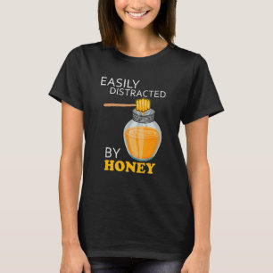 Camiseta Mel Natureza Abelhas Comendo Mel Selvagem